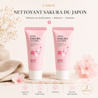 Nettoyant Visage Sakura — Pores Serrés & Teint Lumineux