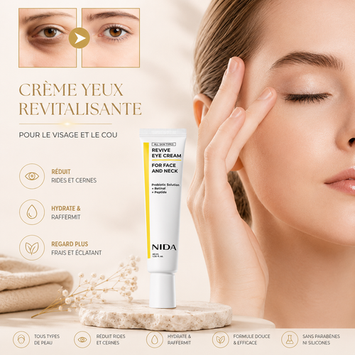 Crème Contour Yeux Rétinol & Peptides — Anti-Rides & Fermeté