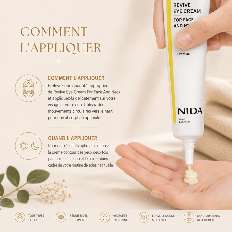 Crème Contour Yeux Rétinol & Peptides — Anti-Rides & Fermeté