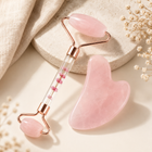 Set Gua Sha & Roller Jade — Massage & Drainage Lymphatique