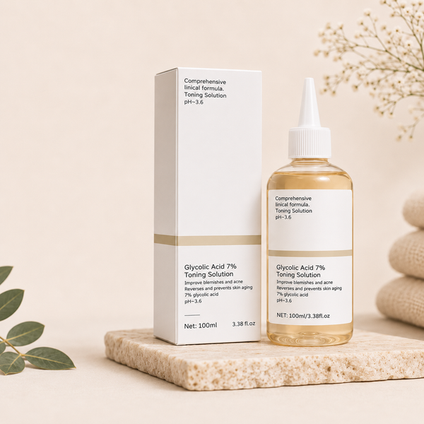 Lotion Tonifiante Acide Glycolique 7% — Peeling Doux & Éclat